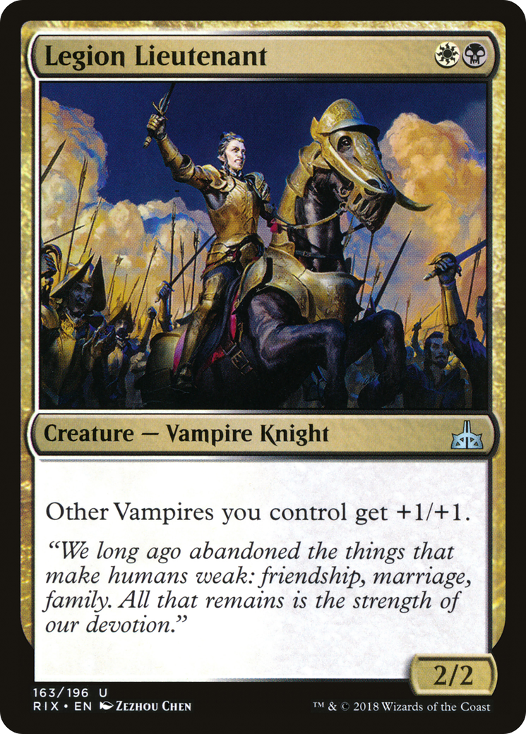 Legion Lieutenant [Rivals of Ixalan]-1
