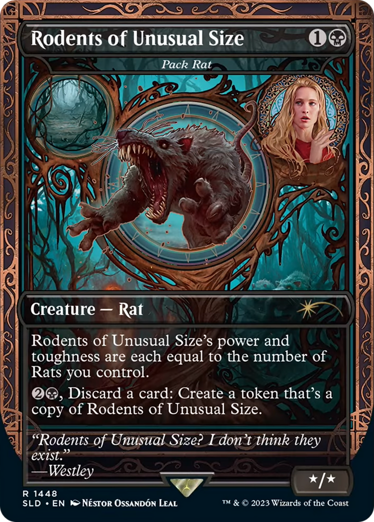 Rodents of Unusual Size - Pack Rat [Secret Lair Drop Series]-1