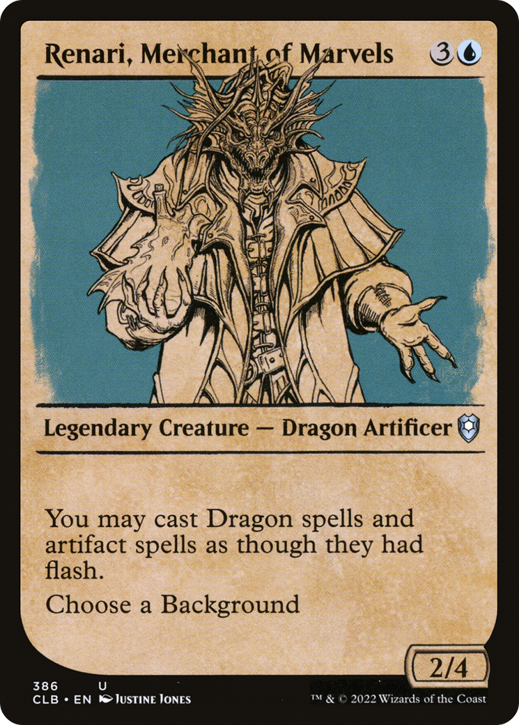 Renari, Merchant of Marvels (Showcase) [Commander Legends: Battle for Baldur's Gate]-1