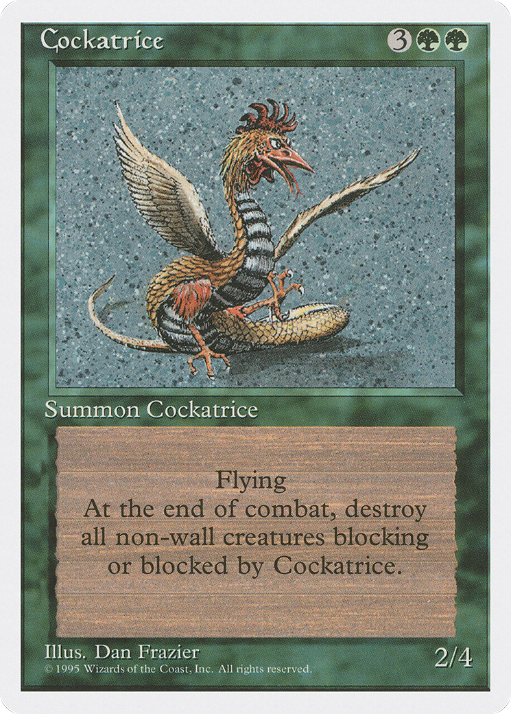 Cockatrice [Fourth Edition]-1