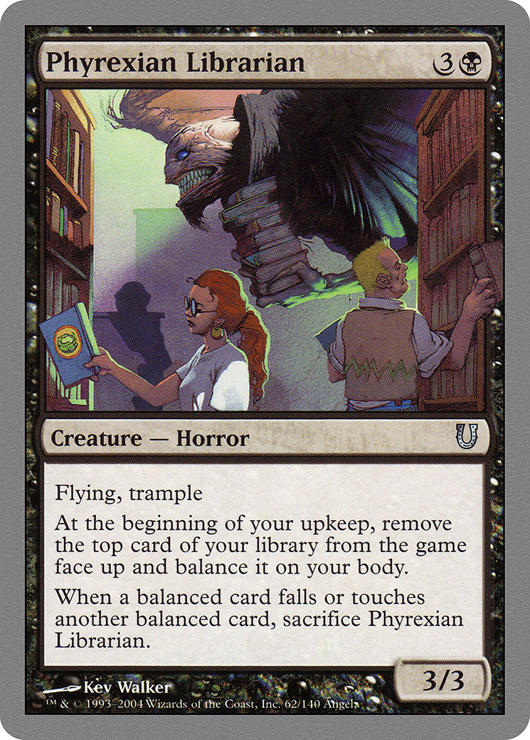 Phyrexian Librarian [Unhinged]-1