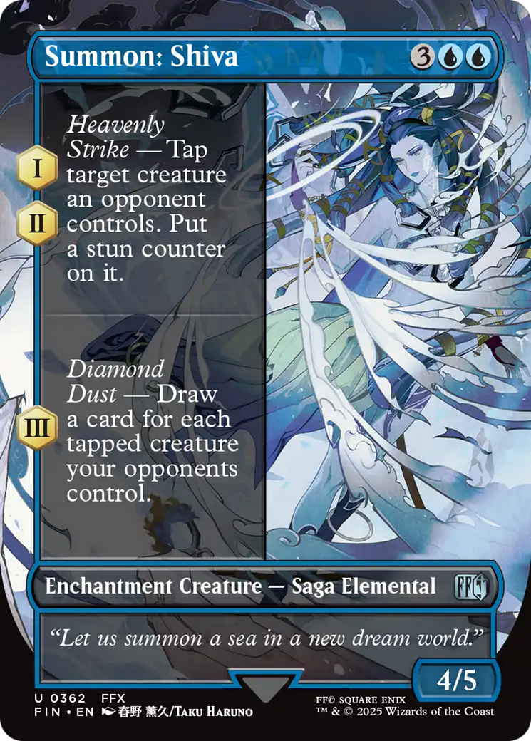 Summon: Shiva (Borderless) [FINAL FANTASY]-1