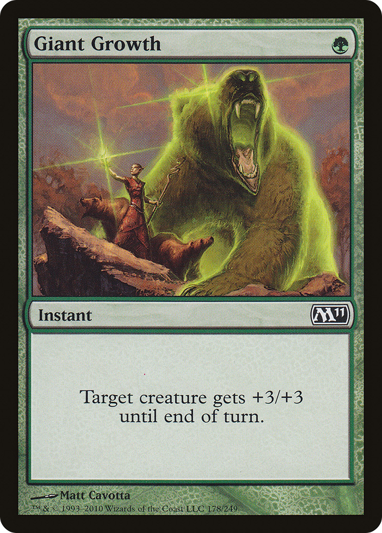 Giant Growth [Magic 2011]-1
