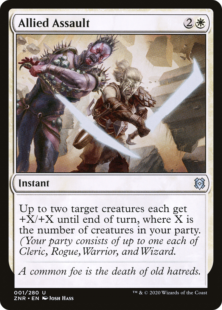 Allied Assault [Zendikar Rising]-1