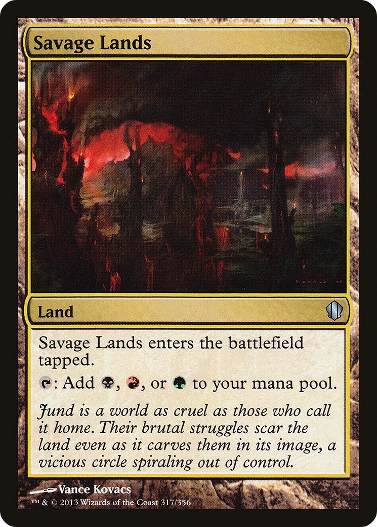 Savage Lands [Commander 2013]-1