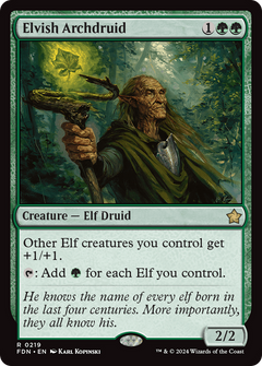 Elvish Archdruid [Foundations]-1