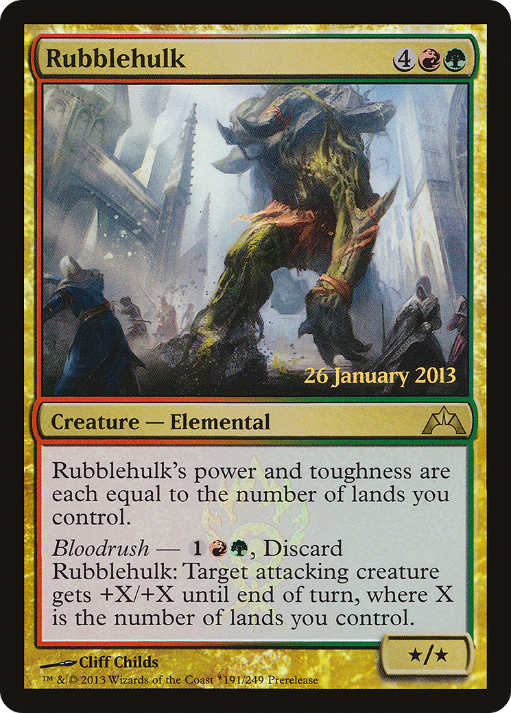 Rubblehulk [Gatecrash Prerelease Promos]-1