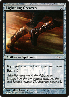 Lightning Greaves [Friday Night Magic 2009]-1