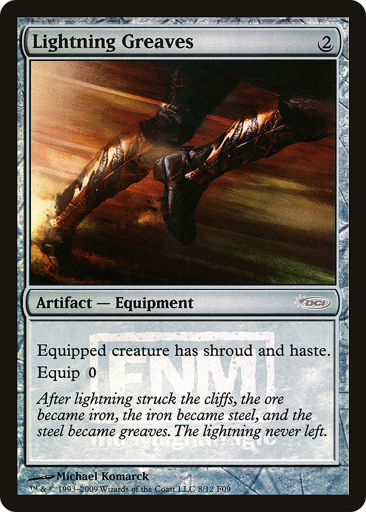 Lightning Greaves [Friday Night Magic 2009]-1