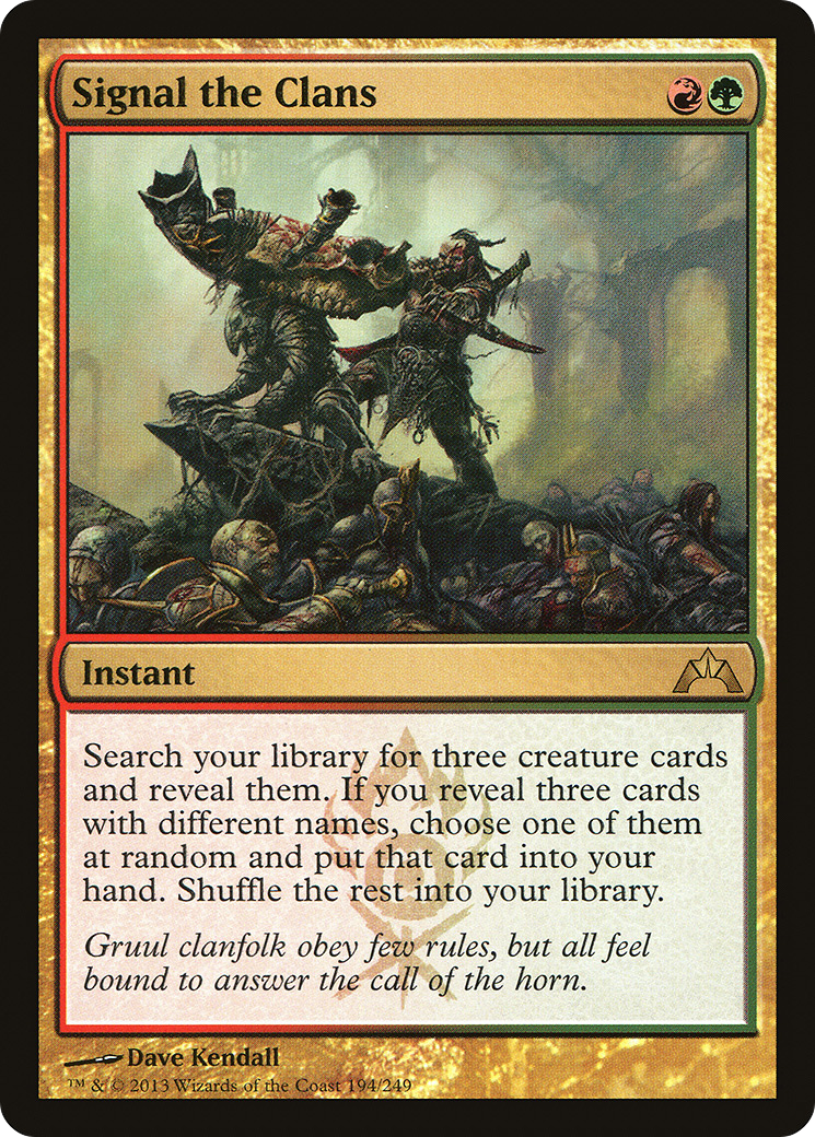 Signal the Clans [Gatecrash]-1