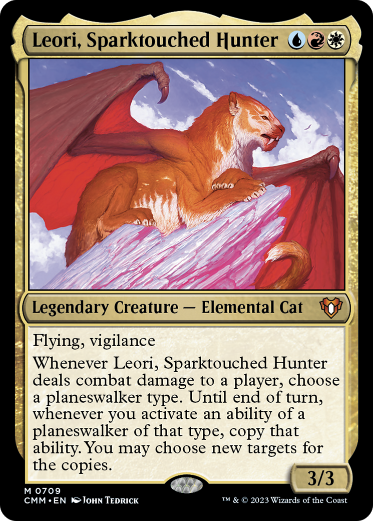 Leori, Sparktouched Hunter [Commander Masters]-1