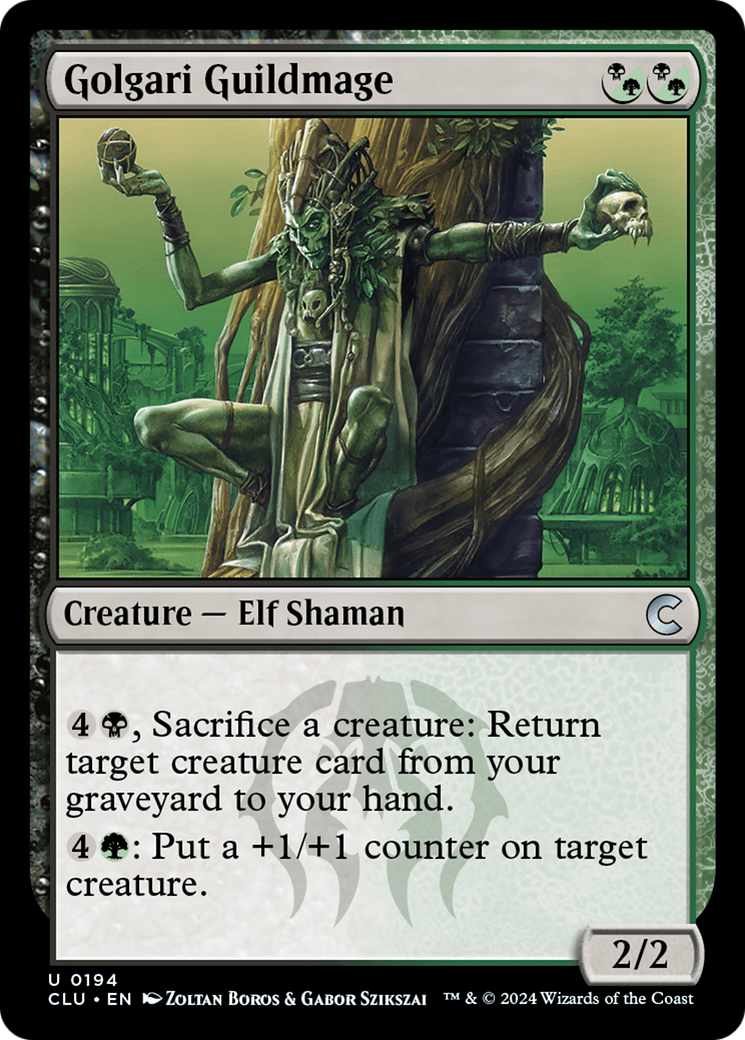 Golgari Guildmage [Ravnica: Clue Edition]-1