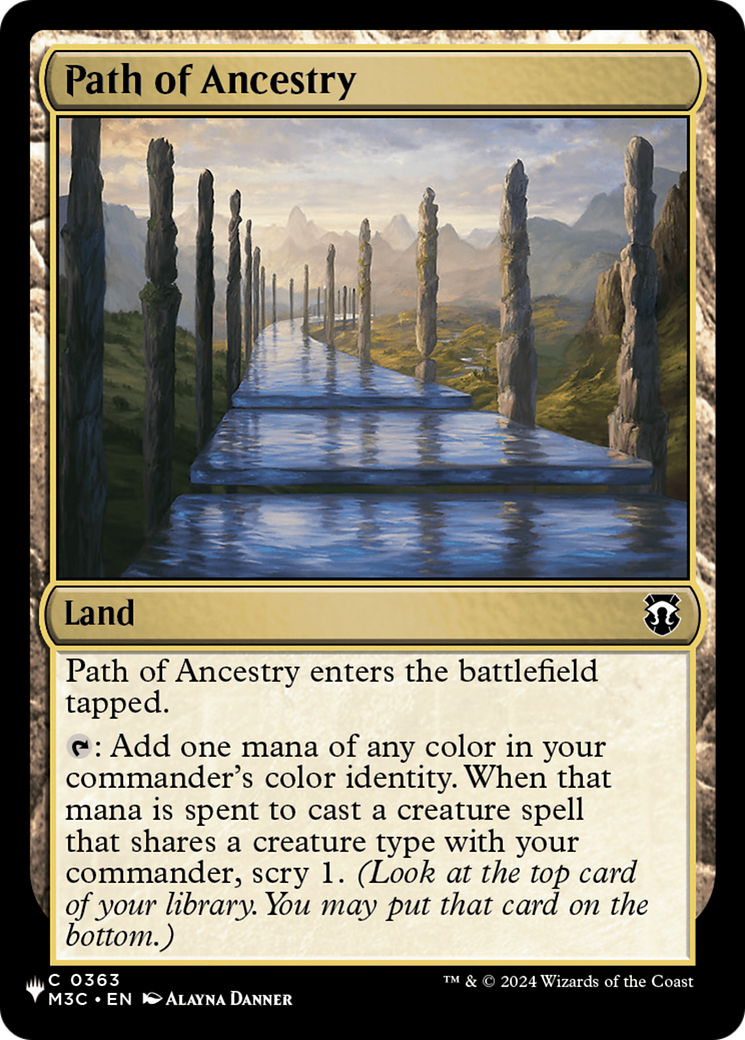 Path of Ancestry (M3C) [The List]-1