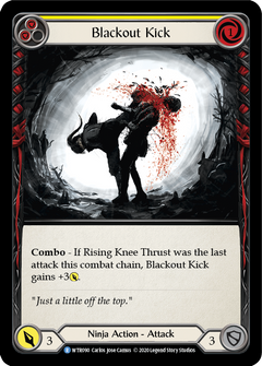Blackout Kick (Yellow) [U-WTR090] (Welcome to Rathe Unlimited)  Unlimited Rainbow Foil-2
