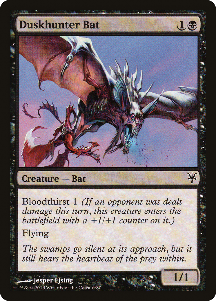Duskhunter Bat [Duel Decks: Sorin vs. Tibalt]-3