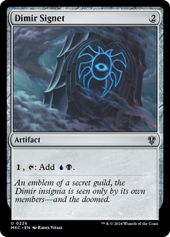 Dimir Signet [Murders at Karlov Manor Commander]-1
