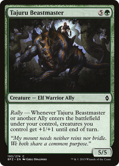 Tajuru Beastmaster [Battle for Zendikar]-1