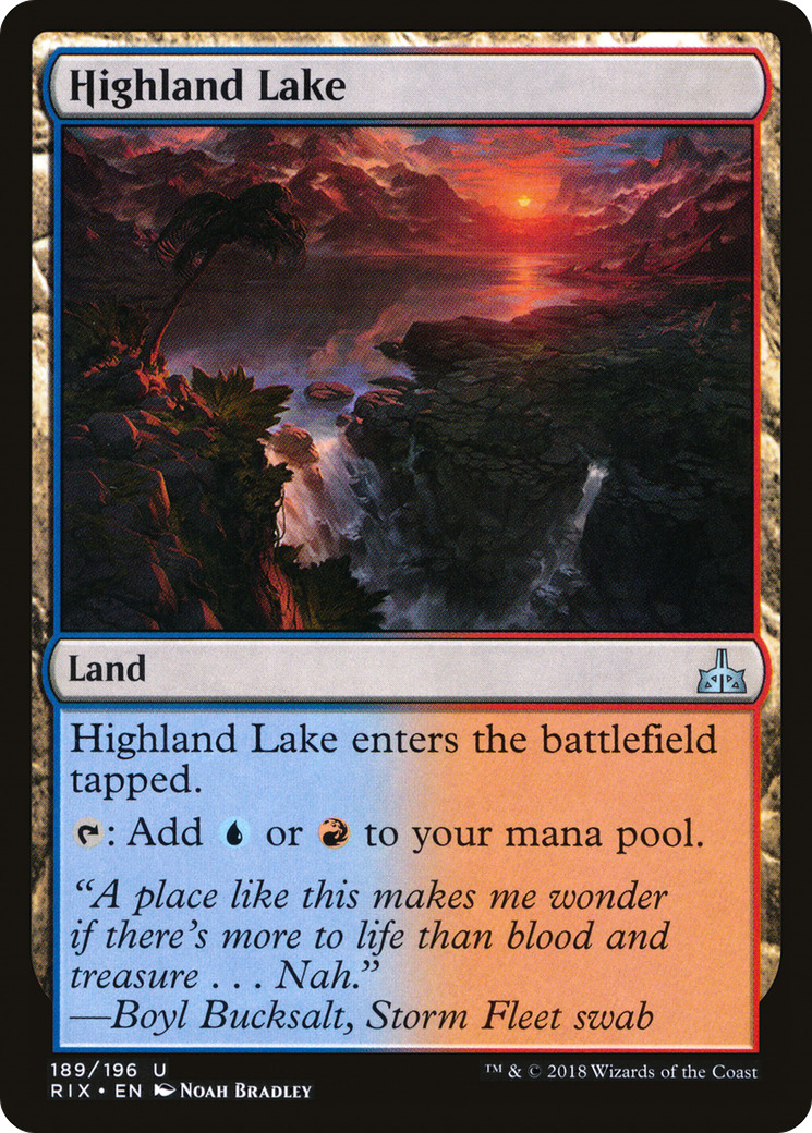 Highland Lake [Rivals of Ixalan]-1