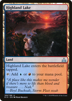 Highland Lake [Rivals of Ixalan]-1