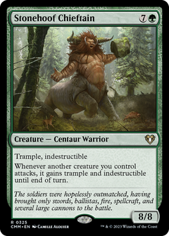 Stonehoof Chieftain [Commander Masters]-1
