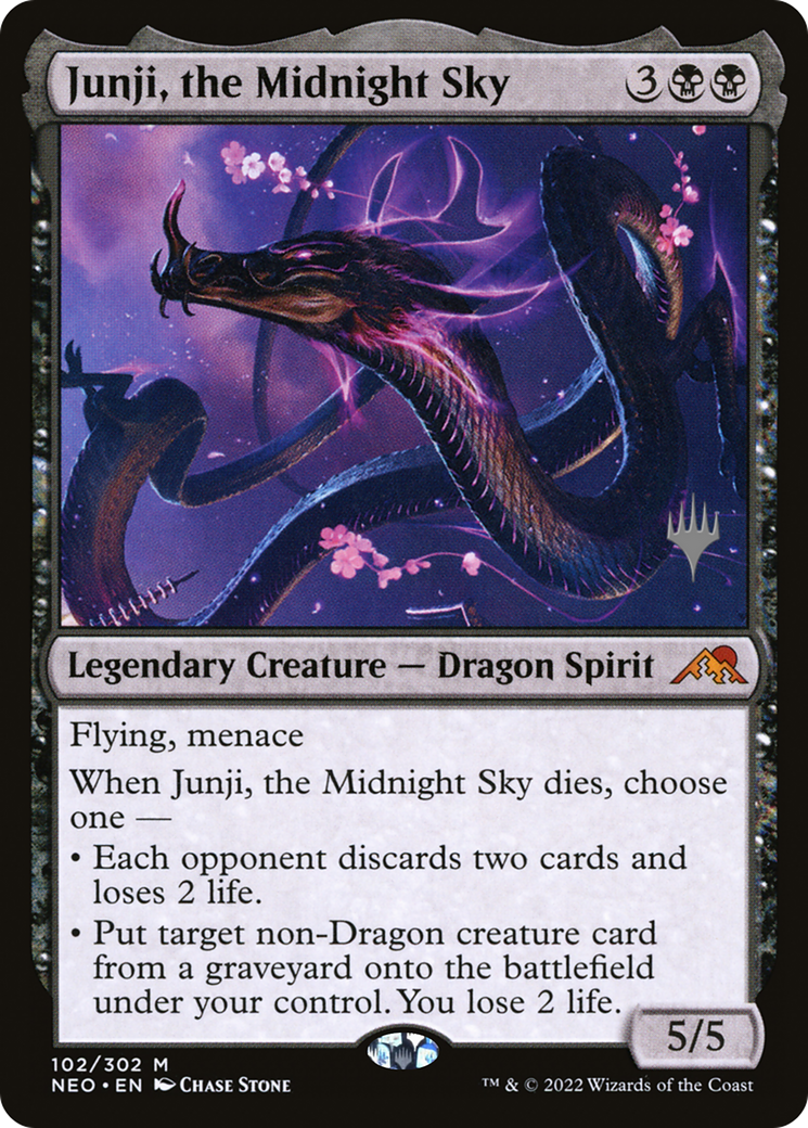 Junji, the Midnight Sky (Promo Pack) [Kamigawa: Neon Dynasty Promos]-1