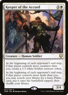 Keeper of the Accord (Promo Pack) [Murders at Karlov Manor Promos]-1