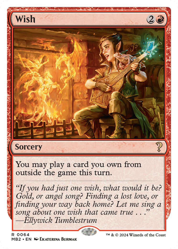 Wish (White Border) (MB2-064) - Mystery Booster 2-1