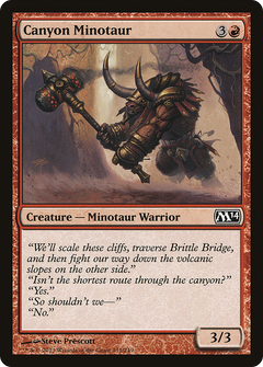 Canyon Minotaur [Magic 2014]-1