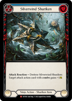 Silverwind Shuriken [OUT054] (Outsiders)  Rainbow Foil-1