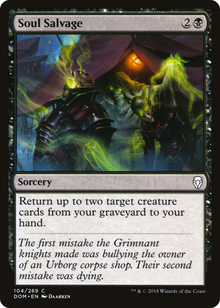 Soul Salvage [Dominaria]-1