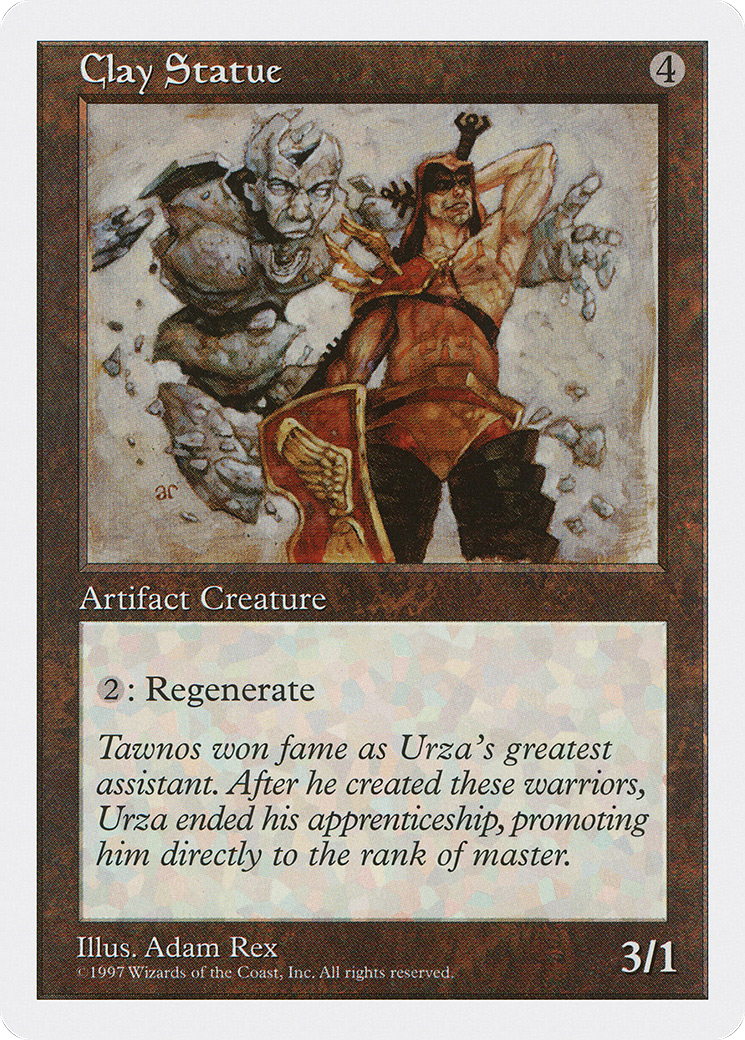 Clay Statue [Fifth Edition]-1
