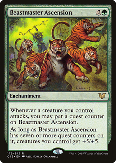 Beastmaster Ascension [Commander 2015]-1