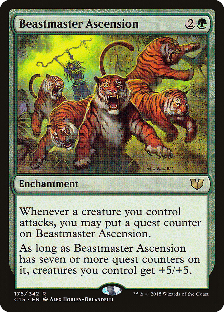 Beastmaster Ascension [Commander 2015]-1