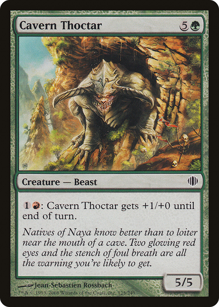 Cavern Thoctar [Shards of Alara]-1