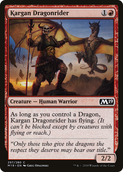 Kargan Dragonrider [Core Set 2019]-1
