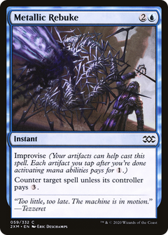 Metallic Rebuke [Double Masters]-1