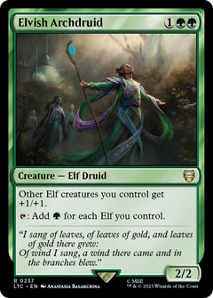Elvish Archdruid [The Lord of the Rings: Tales of Middle-Earth Commander]-1