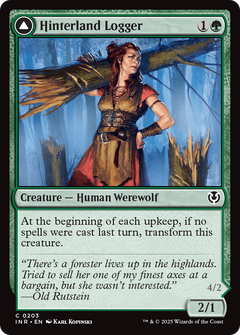 Hinterland Logger // Timber Shredder [Innistrad Remastered]-1