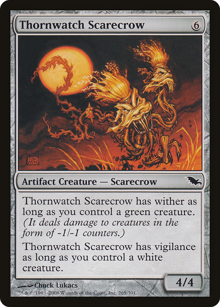Thornwatch Scarecrow [Shadowmoor]-1