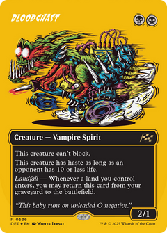 Bloodghast (Borderless) (First-Place Foil) [Aetherdrift]-1