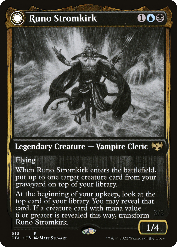Runo Stromkirk // Krothuss, Lord of the Deep [Innistrad: Double Feature]-3