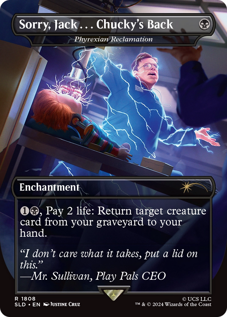 Sorry, Jack . . . Chucky's Back - Phyrexian Reclamation [Secret Lair Drop Series]-1