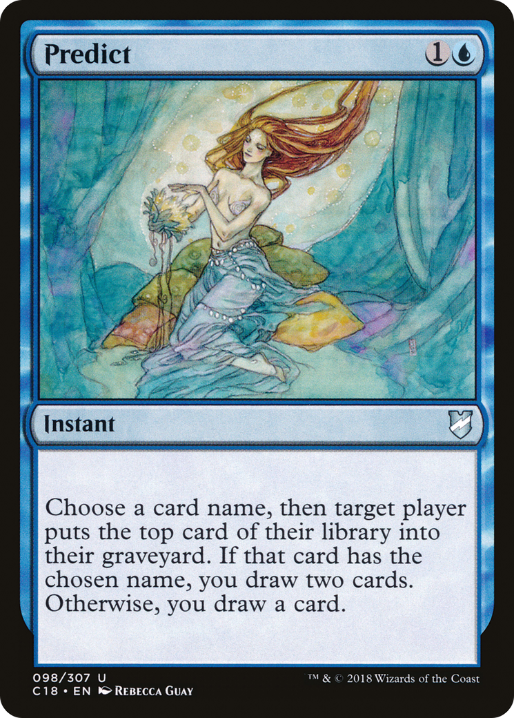 Predict [Commander 2018]-1
