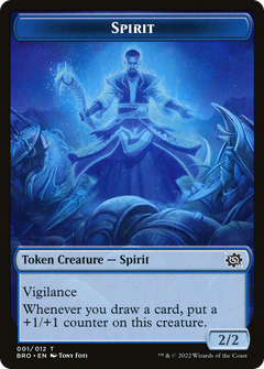 Spirit (TBRO-001) - The Brothers' War Tokens-1