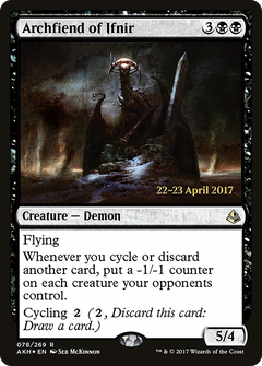 Archfiend of Ifnir [Amonkhet Prerelease Promos]-1