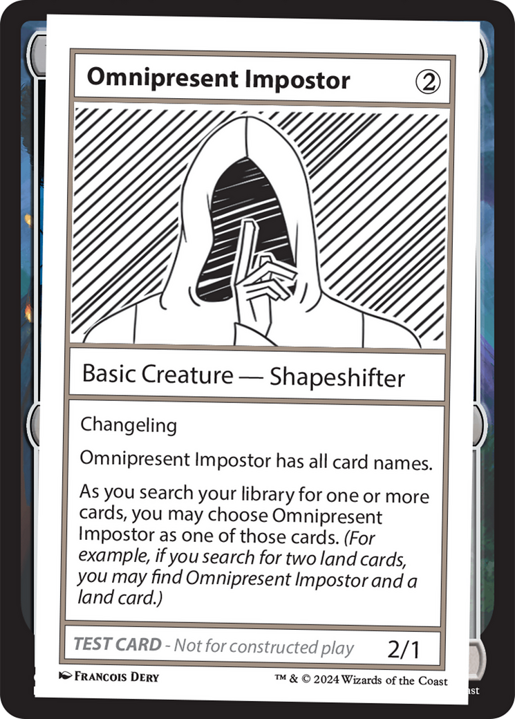 Omnipresent Impostor [Mystery Booster 2 Playtest Cards]-1