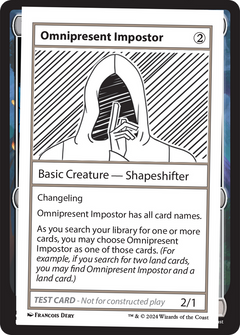 Omnipresent Impostor [Mystery Booster 2 Playtest Cards]-1