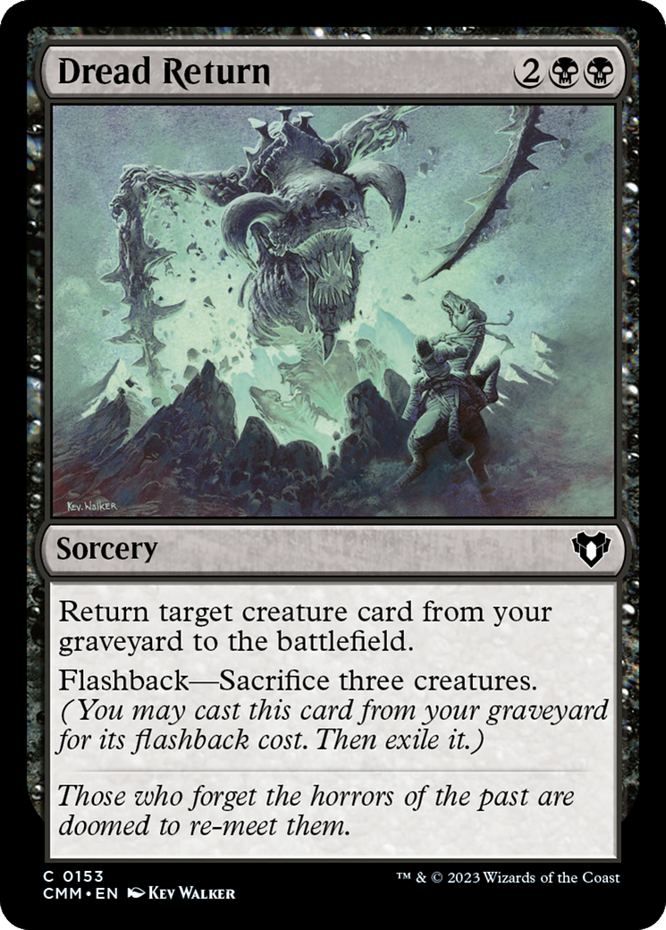 Dread Return [Commander Masters]-1