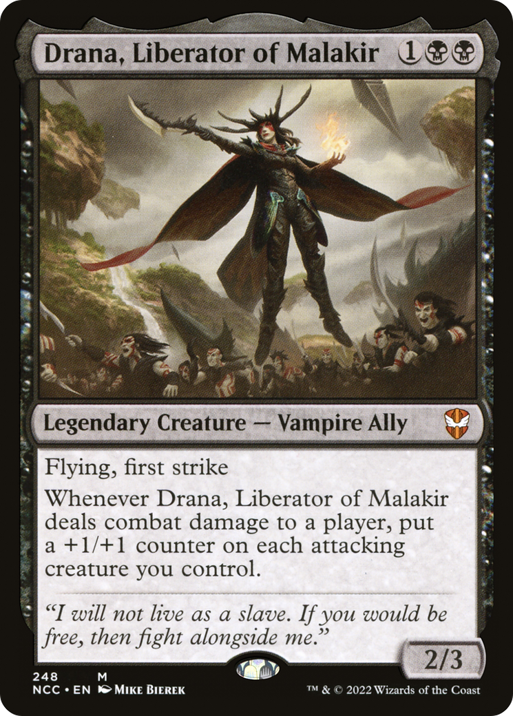 Drana, Liberator of Malakir [Streets of New Capenna Commander]-1