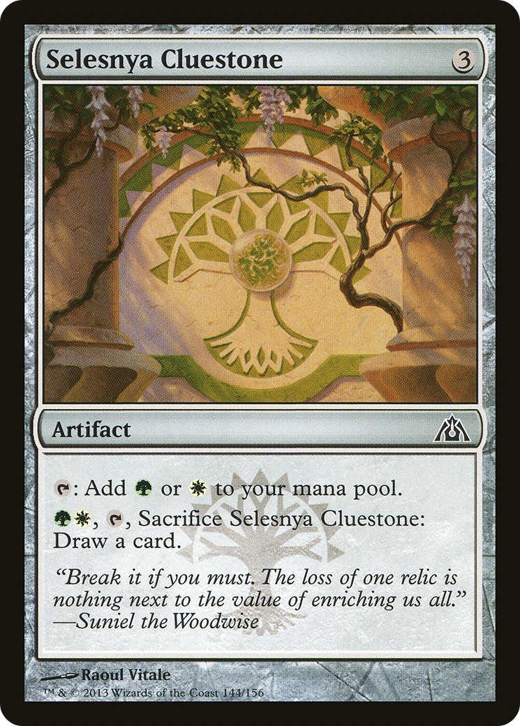 Selesnya Cluestone [Dragon's Maze]-1